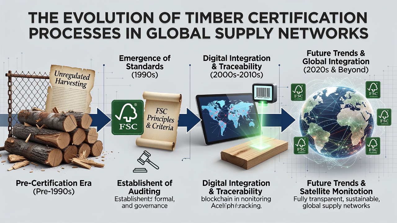 The Evolution of Timber Certification Processes in Global Supply Networks